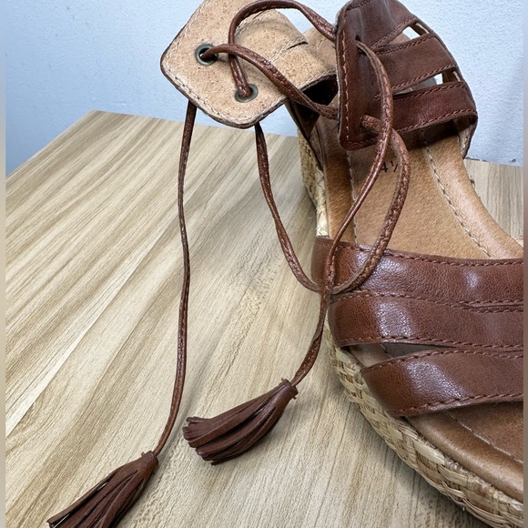 Gabor Women’s Strappy Wedge Sandals Sz Us 7 UK 4 1/2 - Picture 13 of 16